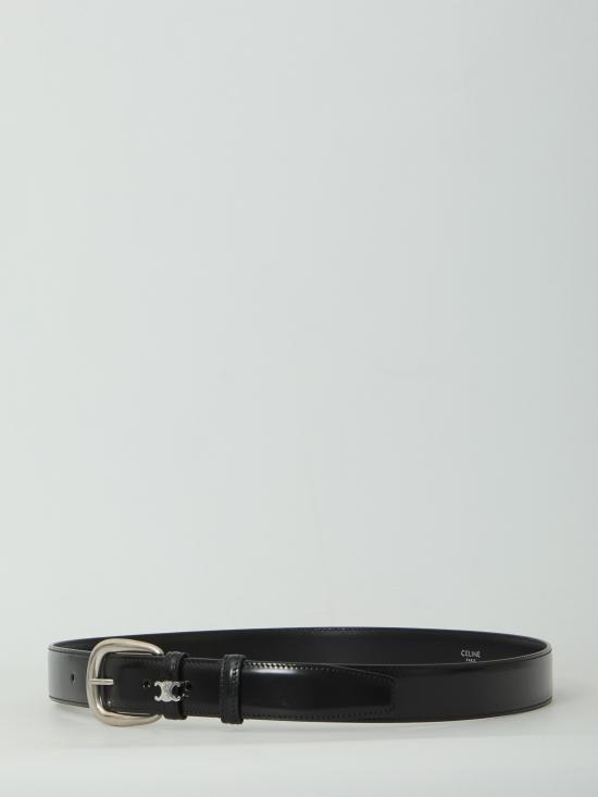 26FW 셀린느 비비엔느 토뤼옹 레더 벨트 비비엔느 토뤼옹 레더 벨트 B10CQ3A01 38SI BLACK