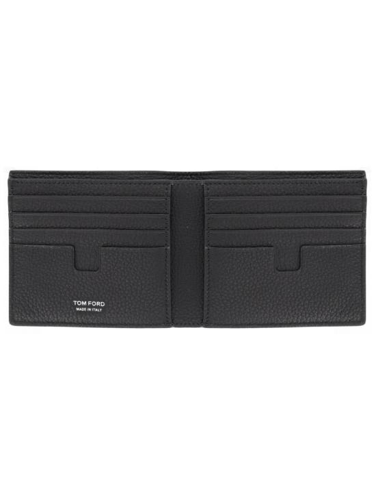 톰포드 그레인 가죽 클래식 바이폴드 지갑 Y0228 LCL158SNAA BLACK - TOMFORD