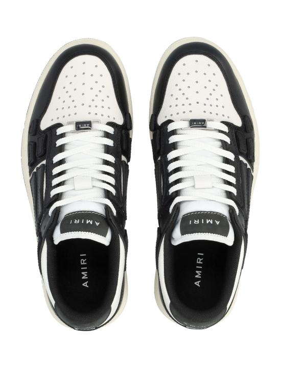 26FW 아미리 스니커즈 AWFOSR1034 099 BLACK WHITE - AMIRI