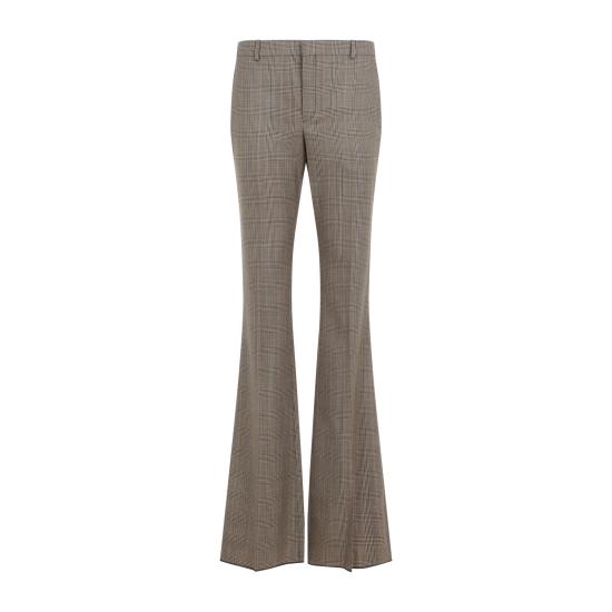 26FW 생로랑 플레어 팬츠 A000KTY3L61 2242 BEIGE MARRON