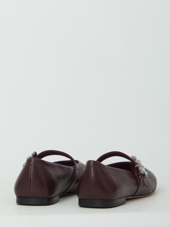 26FW 로저비비에 플랫 슈즈 RVW7434463091T R805 RED - ROGER VIVIER
