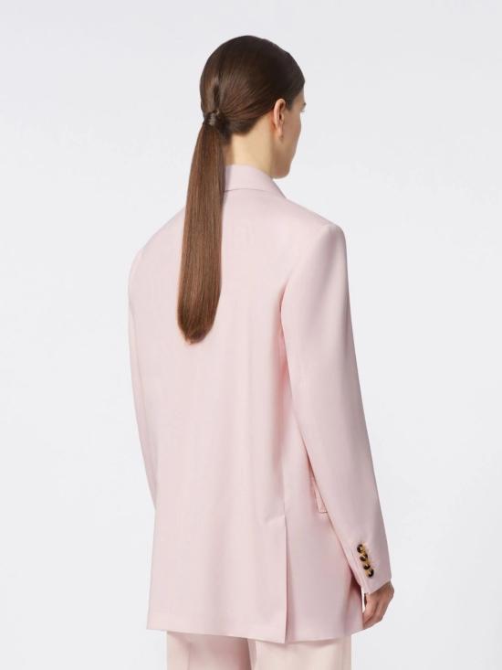 26SS 막스마라 MXMOMBROSA 옴브로사 버진울 자켓 2611041171600 022 PURPLE - MAX MARA