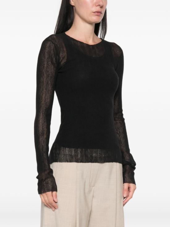 26FW 코타나 긴팔 티셔츠 A0636BLACK - CORTANA