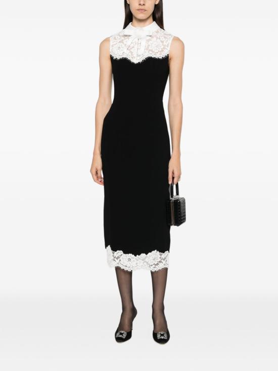 26FW 셀프 포트레이트 미디 원피스 AW26019MBBLACK - SELF PORTRAIT
