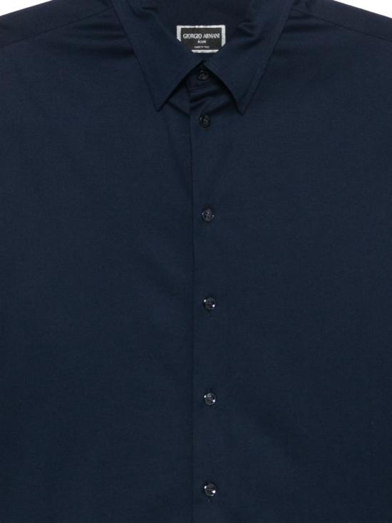 26FW 조르지오 아르마니 긴팔 셔츠 8CGCCZ06JZ071UBS7 NAVY - GIORGIO ARMANI