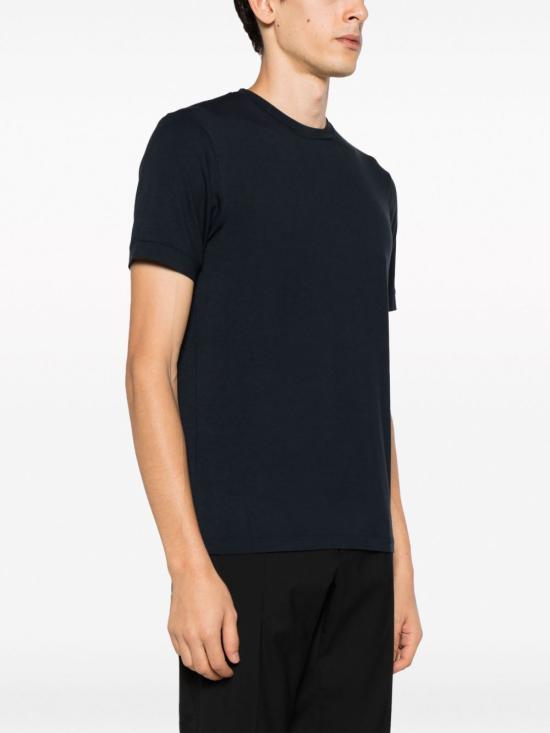 26FW 조르지오 아르마니 반팔 티셔츠 8NST62SJP4ZUBSG NAVY - GIORGIO ARMANI