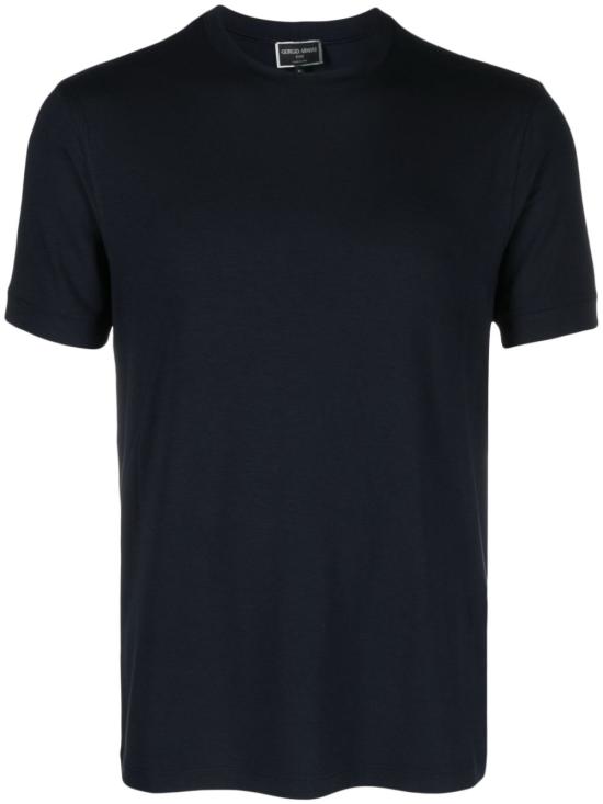 26FW 조르지오 아르마니 반팔 티셔츠 8NST62SJP4ZUBSG NAVY