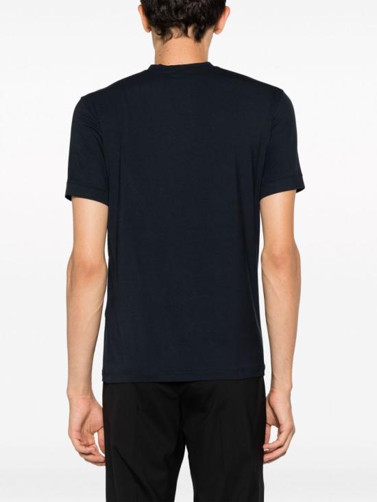 26FW 조르지오 아르마니 반팔 티셔츠 8NST62SJP4ZUBSG NAVY - GIORGIO ARMANI