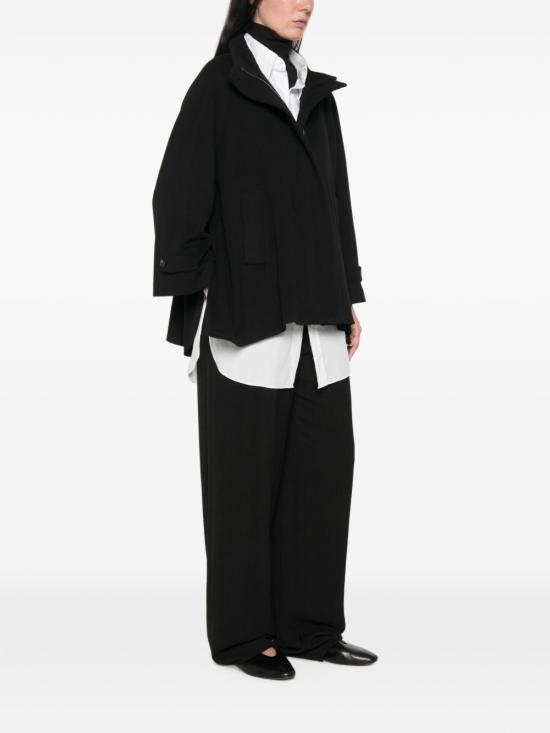 26FW 딸리아토레 케이프 LEILA350001N5051 BLACK - TAGLIATORE