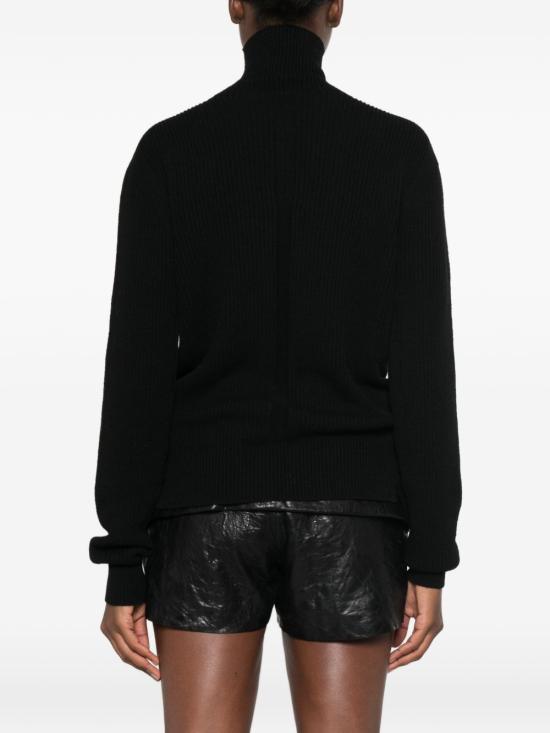 26FW 릭 오웬스 터틀넥 RP02F5648KWVH09 BLACK - RICK OWENS