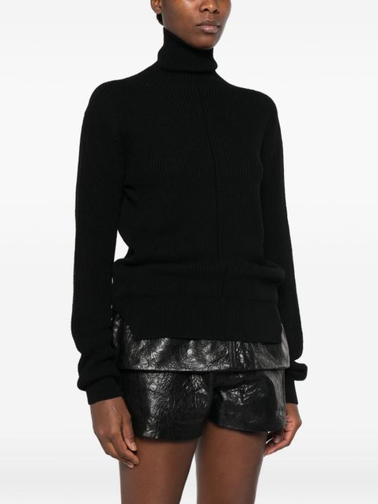 26FW 릭 오웬스 터틀넥 RP02F5648KWVH09 BLACK - RICK OWENS
