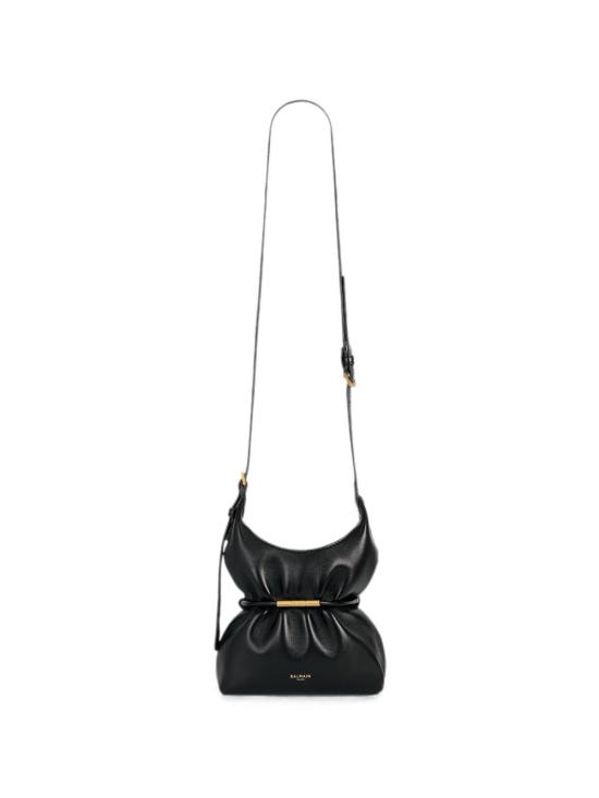 26FW 발망 숄더백 HN0DA093LNPH0PA BLACK - BALMAIN
