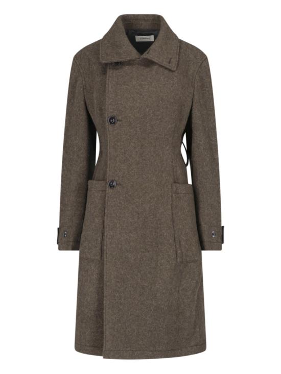 26FW 르메르 코트 CO1155 LF1700GR704 Brown - LEMAIRE