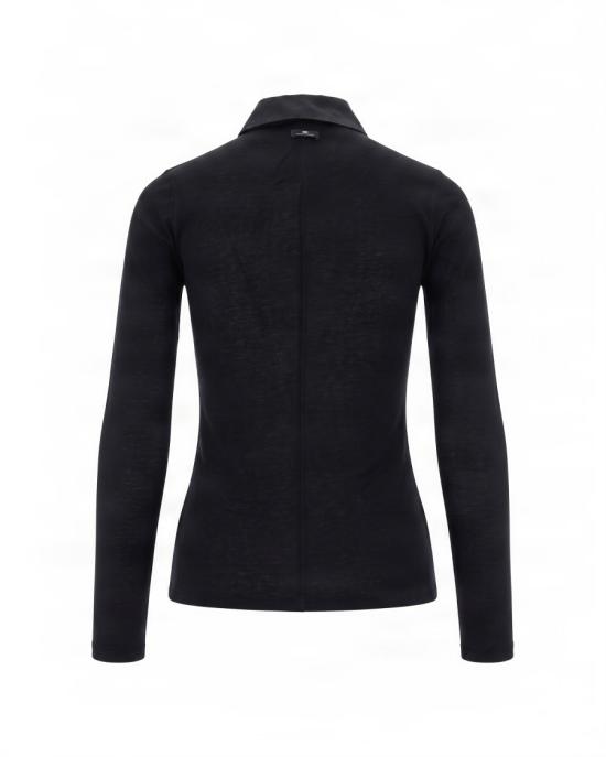 26FW 엘리자베타프랜치 탑 2203218 Black - ELISABETTA FRANCHI