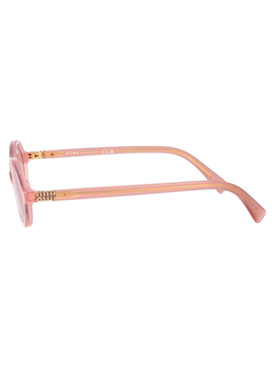 26SS 미우미우 뮤 리가르드 오벌 선글라스 0MU 04ZS 20I60V ROSA OPALINO - MIU MIU
