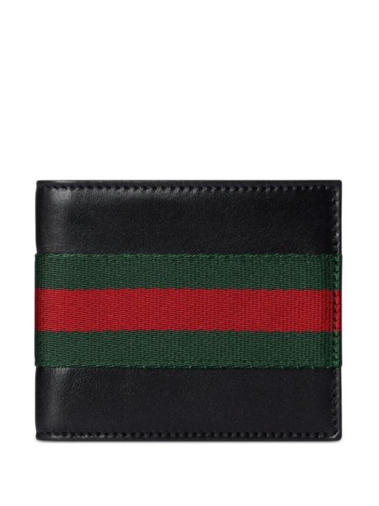 26FW 구찌 웹 트레이드 마크 반지갑 867269AAGIT1053 Black