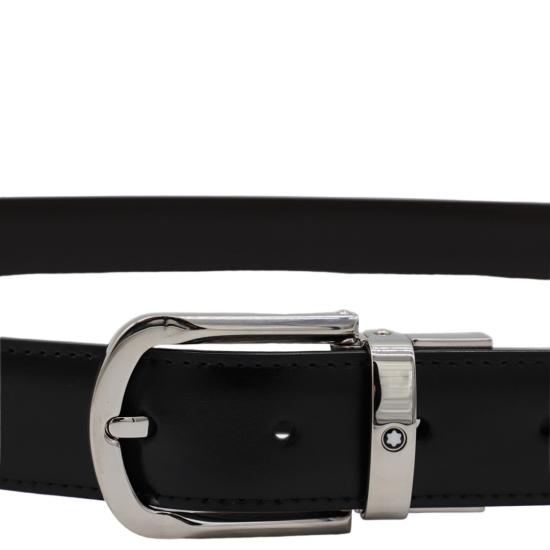  몽블랑 가죽 벨트 MB111080BLACK - MONTBLANC