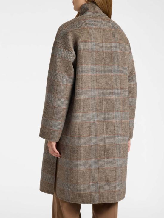 26FW 엘레나미로 코트 0000Z100009N Brown - ELENA MIRÒ