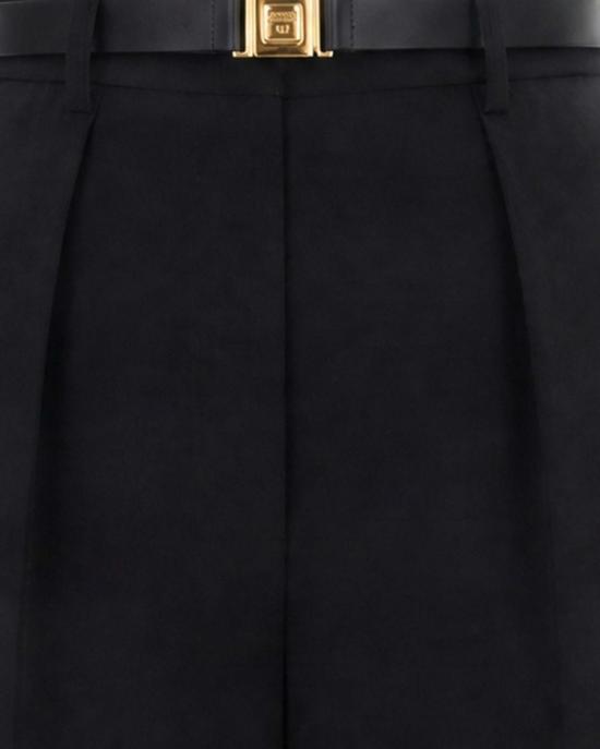 26FW 엘리자베타프랜치 스트레이트 팬츠 6776642 Black - ELISABETTA FRANCHI