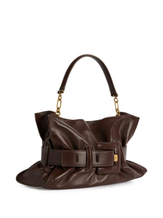 26FW 발망 숄더백 HN0KK990LSWB 8DJ Brown - BALMAIN