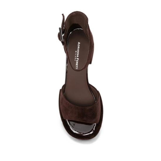 26SS 아드리아나 페레티 샌들 AF6039 26138BRW Brown - ADRIANNA FERETTI
