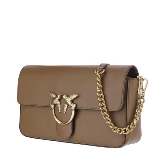 26FW 핑코 크로스백 107925A2JGM37Q Brown - PINKO
