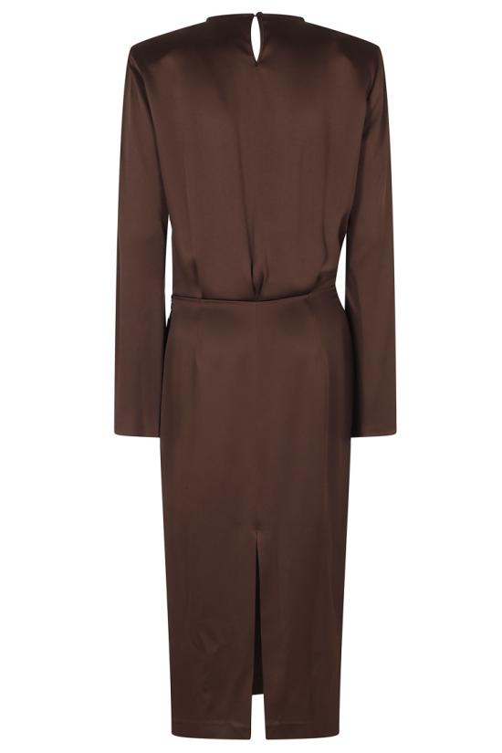 26FW 페데리카 토시 미디 원피스 31215 311 099 Black - FEDERICA TOSI