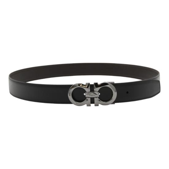 26FW 살바토레 페라가모 가죽 벨트 72542167A161003 Black