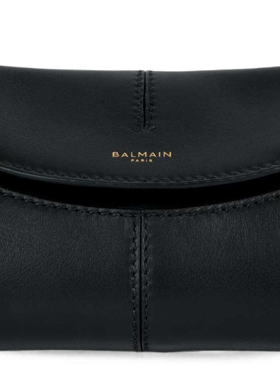 26FW 발망 숄더백 HN0AE095LMRK 0PA Black - BALMAIN