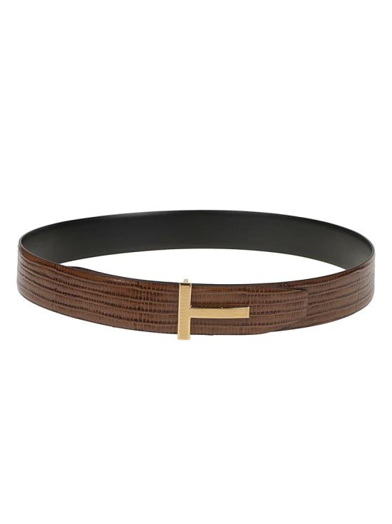 26FW 톰포드 가죽 벨트 TB246 LCL483G Brown - TOMFORD