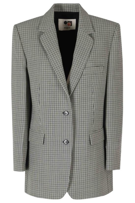 26FW 포츠 1961 수트 자켓 PW326BSB01 YFW004 099 Grey
