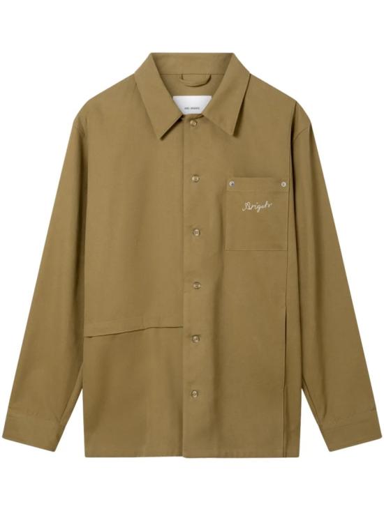 악셀 아리가토 긴팔 셔츠 A2917001 Brown