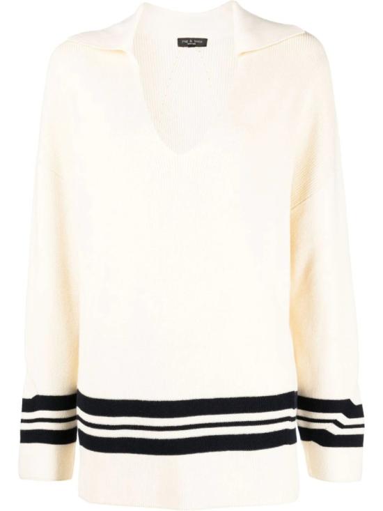  랙앤본 탑 WAS22P046ND46 White