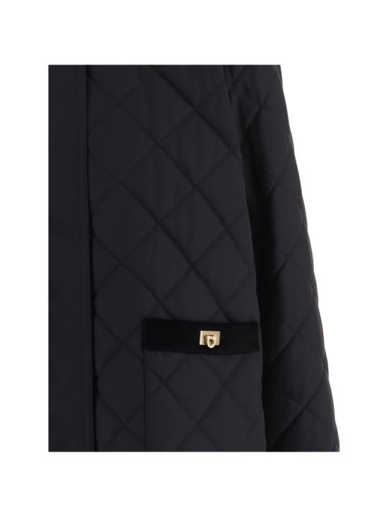 26FW 살바토레 페라가모 자켓 13I378002 Black - SALVATORE FERRAGAMO