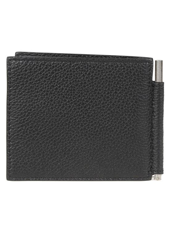 26FW 톰포드 그레인 레더 머니 클립 Y0231 LCL158S Black - TOMFORD