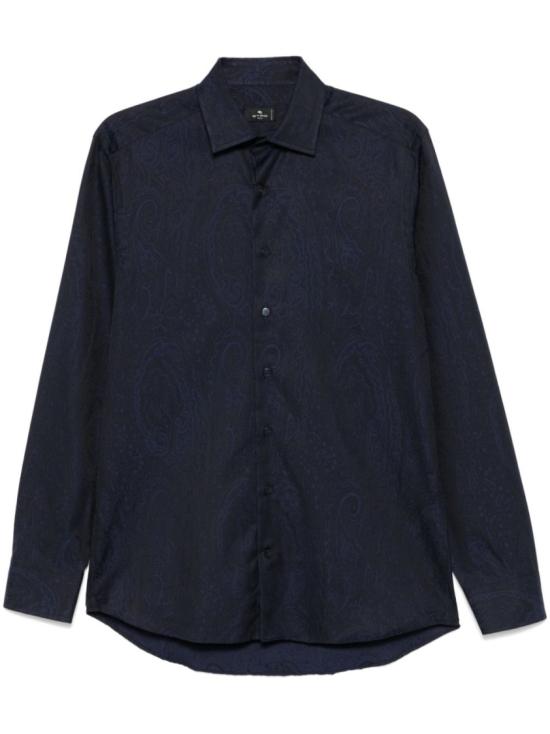  에트로 긴팔 셔츠 MRIB0001AQ043 Blue