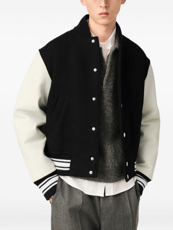 26FW 아미 봄버 자켓 HJK941 WV0078 001 Black - AMI