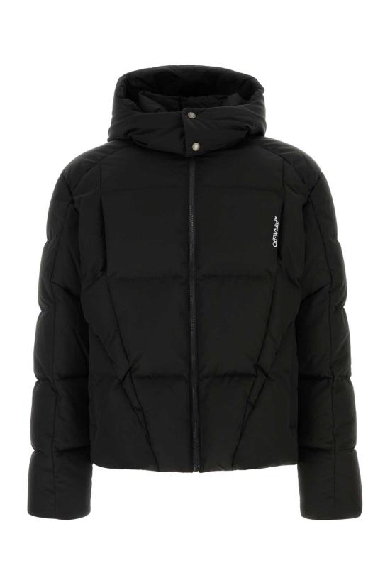 26FW 오프화이트 숏패딩 44MED06CF26F001001 BLACK