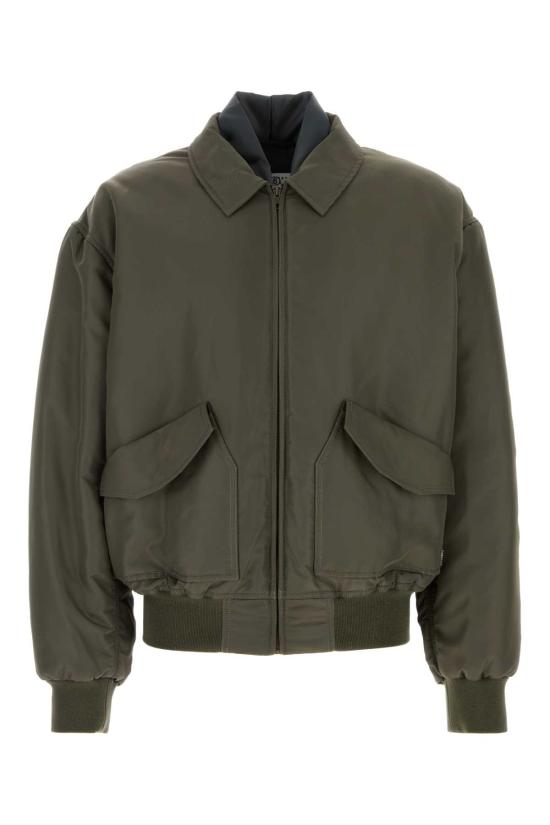 26FW MM6 메종마르지엘라 봄버 자켓 SH2AM0069S53984 814 Green
