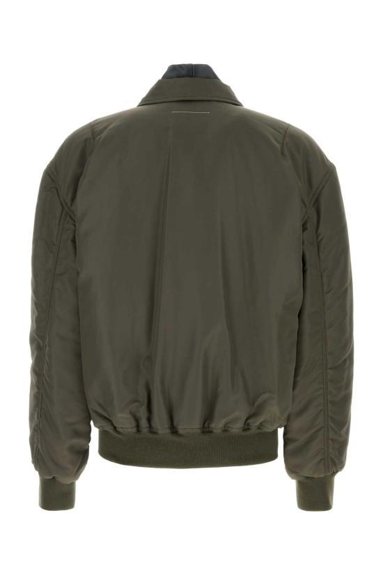 26FW MM6 메종마르지엘라 봄버 자켓 SH2AM0069S53984 814 Green - MM6 MAISON MARGIELA