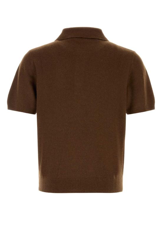 26FW 엔타이어 스튜디오 폴로 티셔츠 ESFW26PO01630 0235 Brown - ENTIRE STUDIOS
