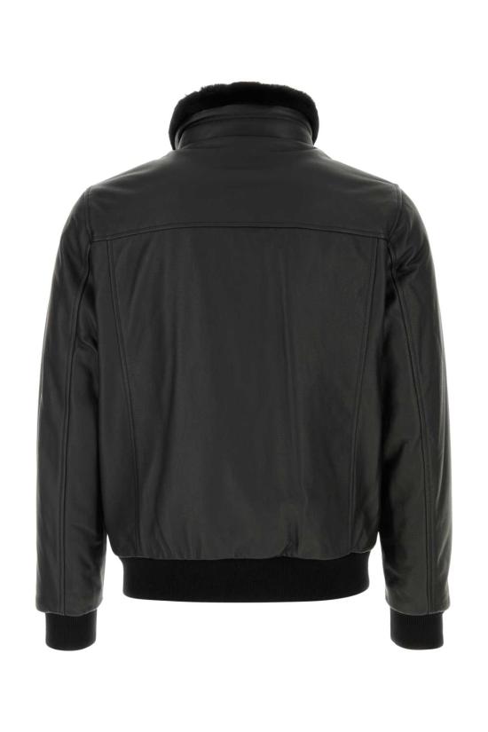 26FW 무레르 클레로스 P1 패디드 봄버 자켓 CLEROSP1 NERO Black - MOORER