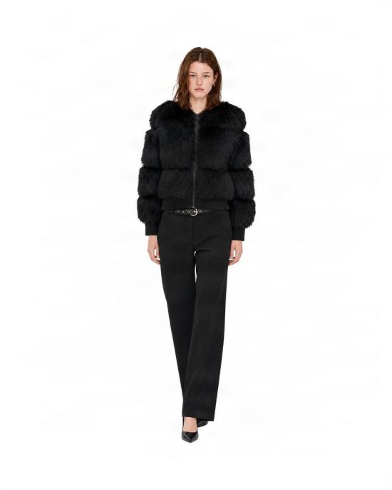 26FW 파트리지아페페 숏패딩 4487281 Black - PATRIZIA PEPE