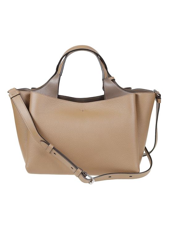 26FW 토즈 미니 토트백 XBWAPAFL100QRI Brown - TODS