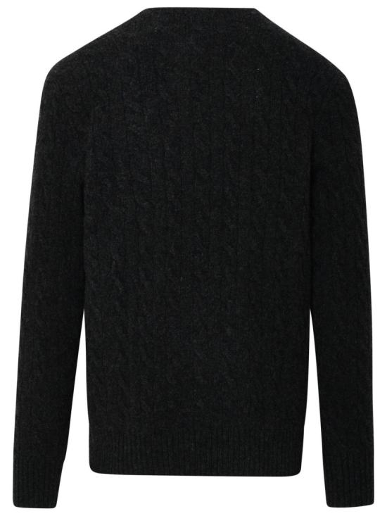  폴로 랄프로렌 케이블 니트 스웨터 710876762 013 Grey - POLO RALPH LAUREN