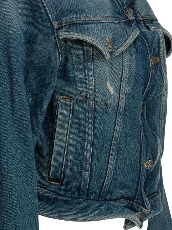 26SS 아크네 스튜디오 데님 자켓 A90692AUZ Blue - ACNE STUDIOS