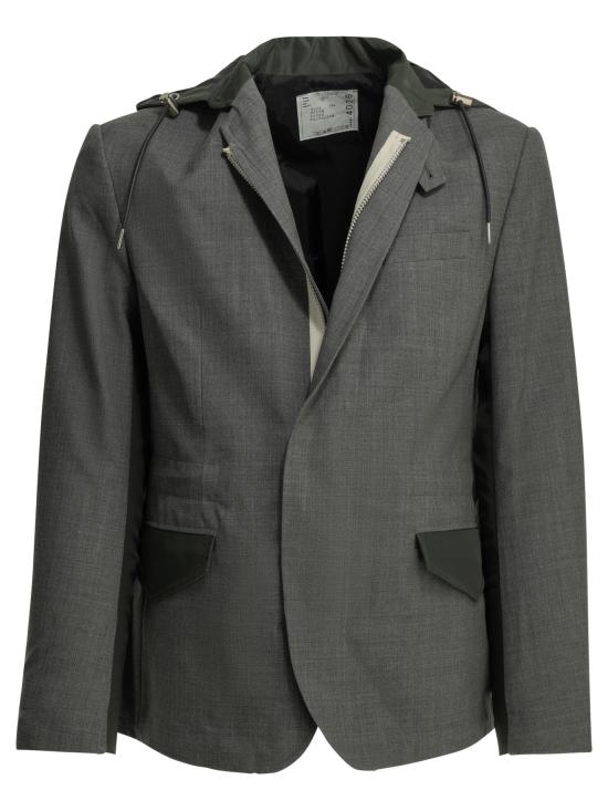 26FW 사카이 자켓 26 04026M342 Grey