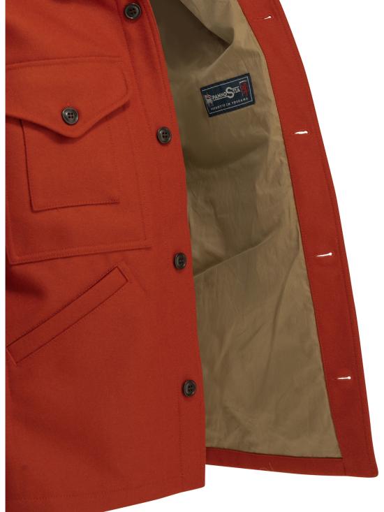 26FW 마니팟투라 체카렐리 자켓 7079 QRROBBIA Red - MANIFATTURA CECCARELLI