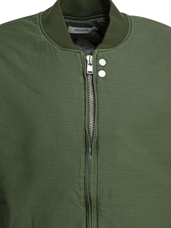 25FW 논네이티브 봄버 자켓 NN JU4702OLIVE Green - NONNATIVE