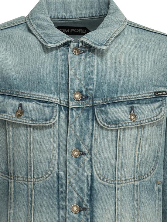 26SS 톰포드 자켓 DJI001DMC099UAN Light blue - TOMFORD